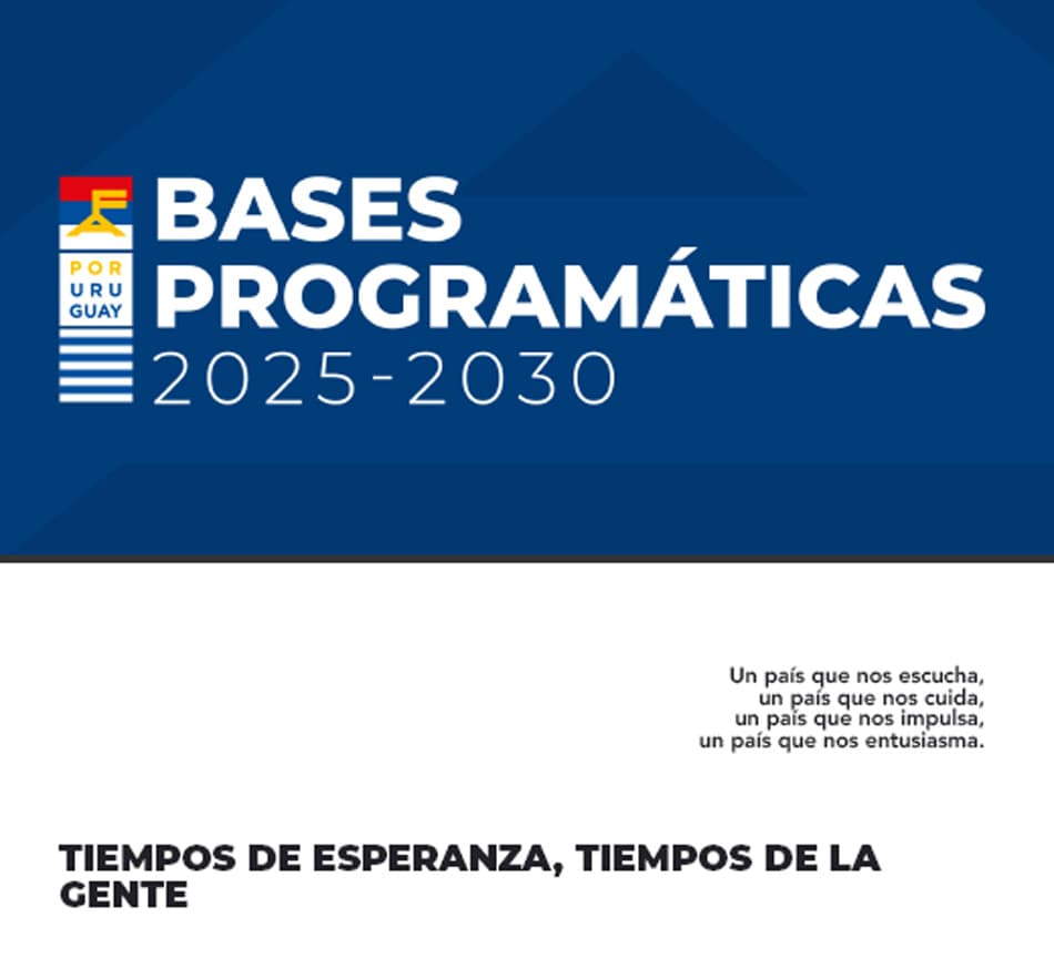 Frente Amplio: bases programáticas 2025-2030