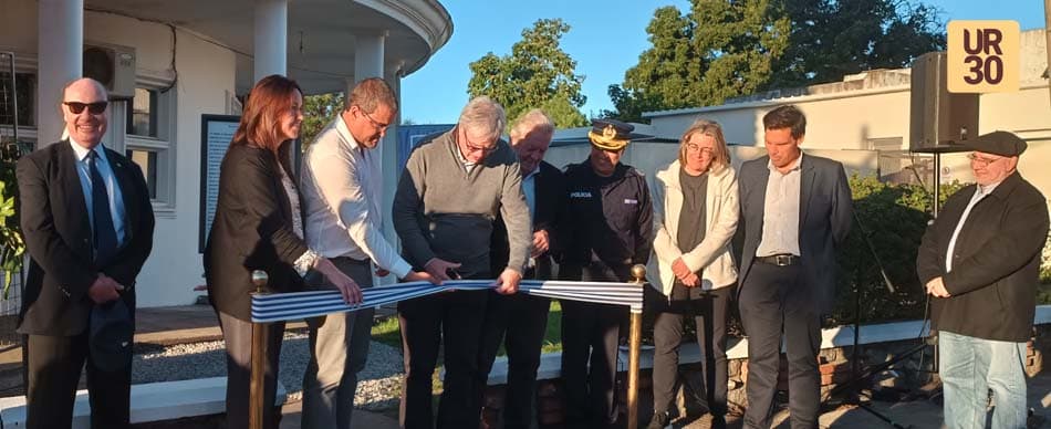 OSE: inauguró mirador en tanque de Nueva Helvecia