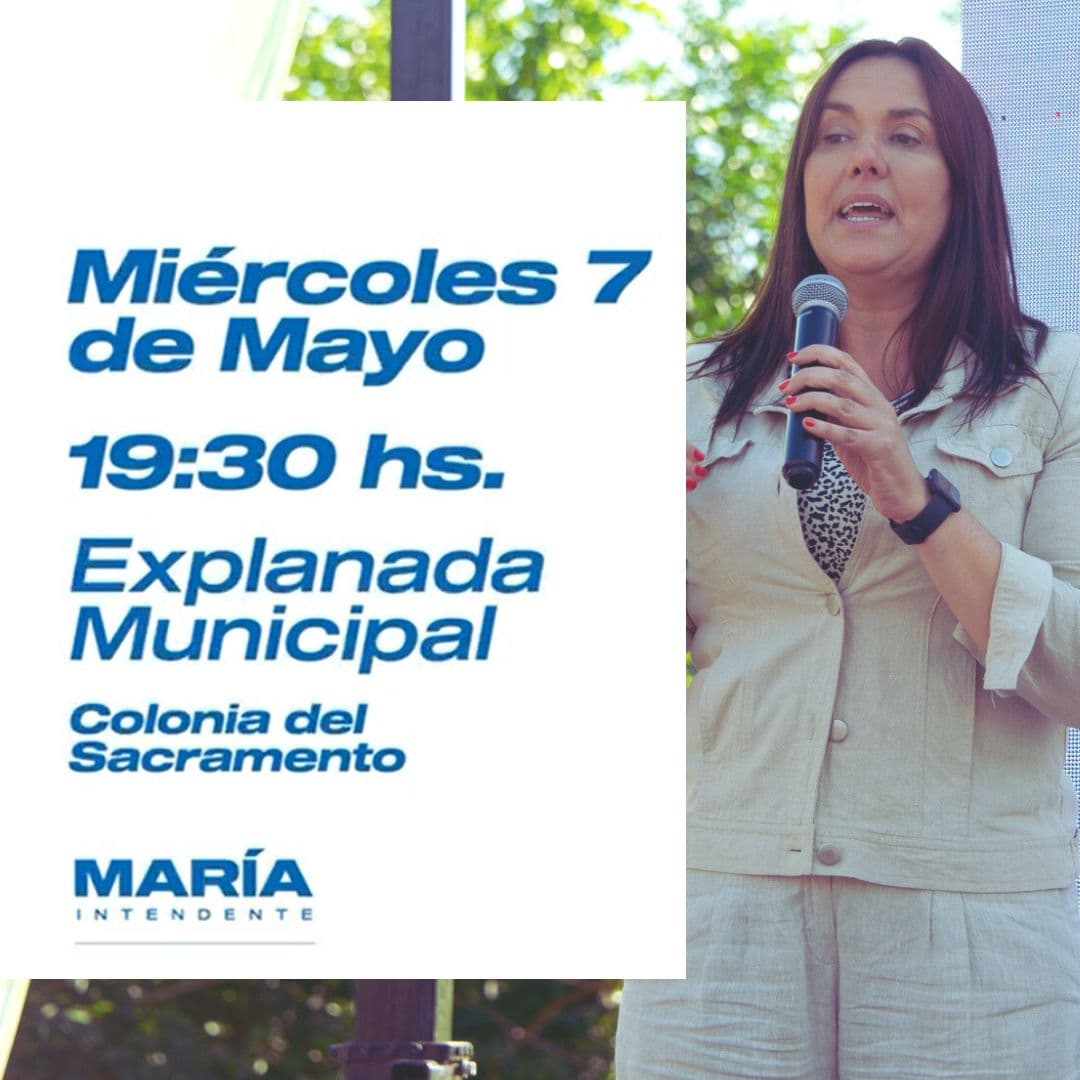 María de Lima realizará su acto de cierre de campaña el miércoles en Colonia del Sacramento