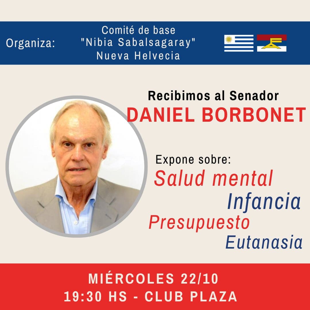 Este miércoles, Daniel Borbonet realizará una charla sobre salud, presupuesto y eutanasia