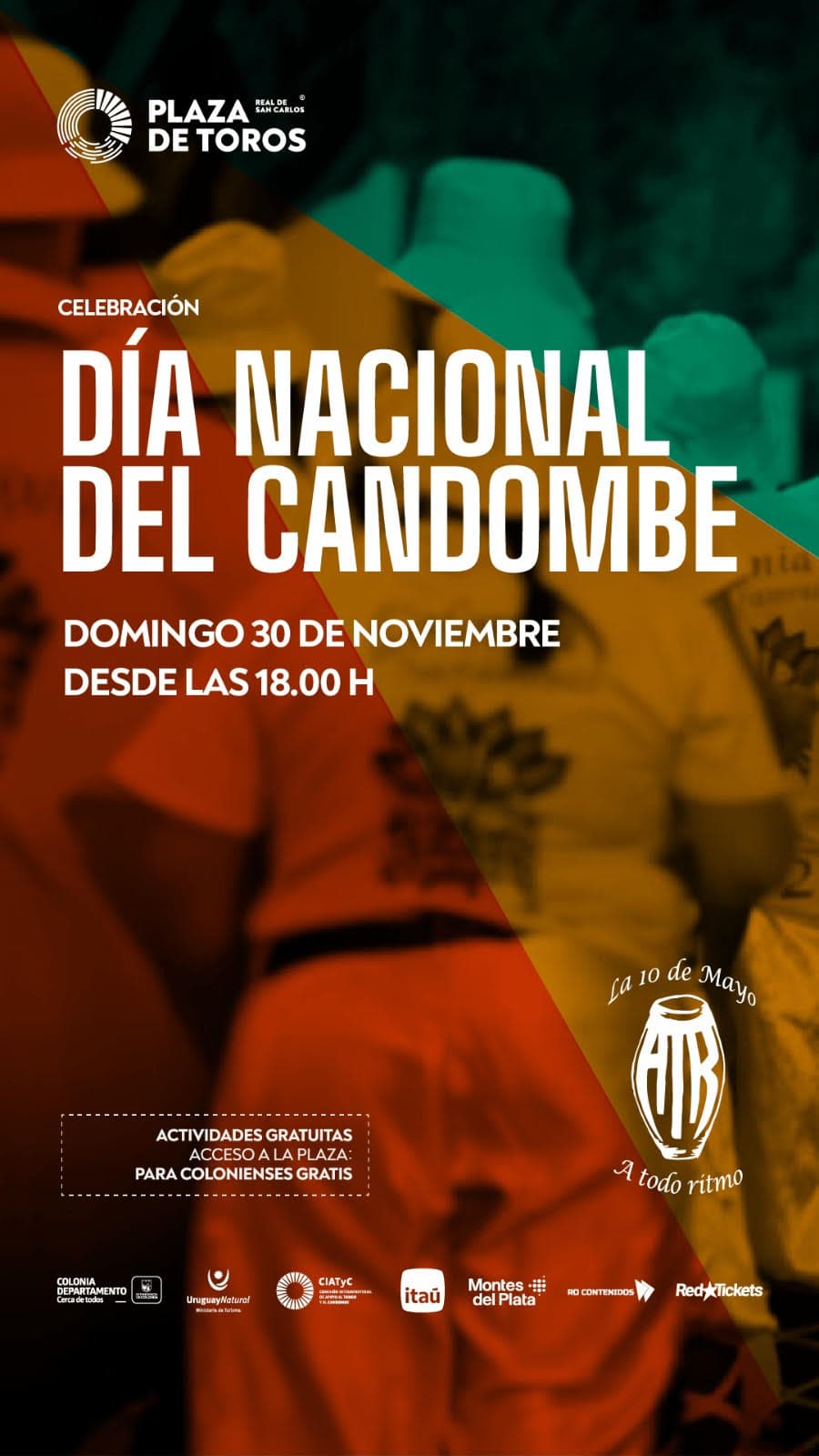 Día del Candombe en Colonia del Sacramento