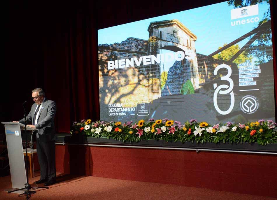 Colonia celebró los 30 años del Barrio Histórico como Patrimonio Mundial
