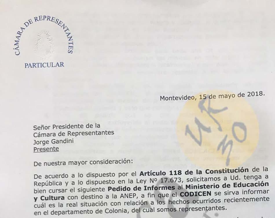 Netto y su visita a Colonia: hubo pedido de informes