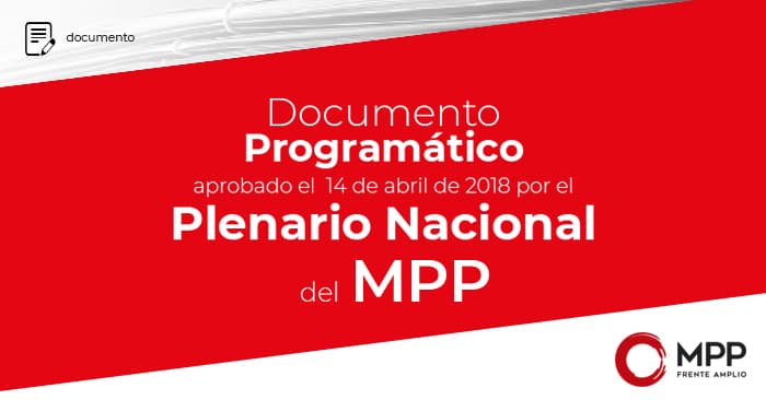 MPP con propuestas para Congreso del FA