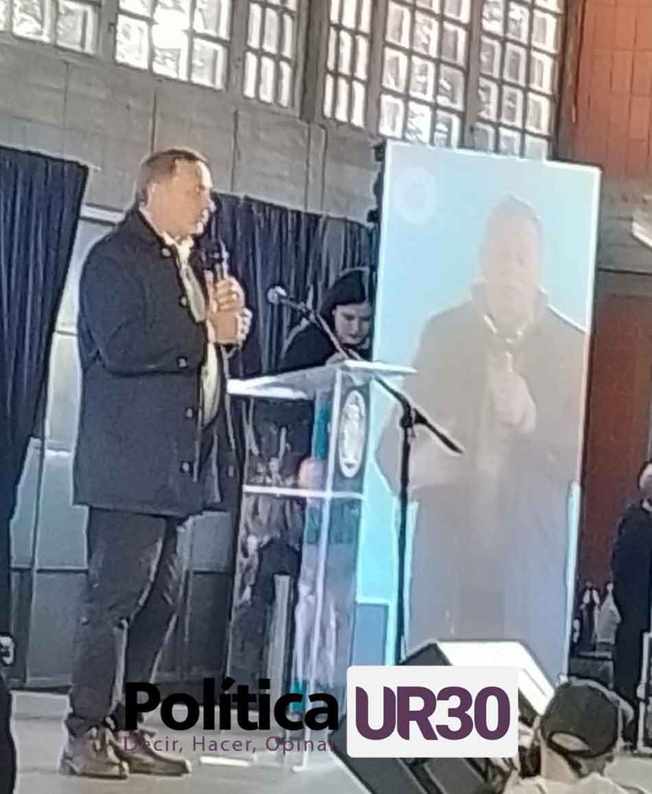 Álvaro Delgado visita Colonia y se reunirá con autoridades partidarias y departamentales