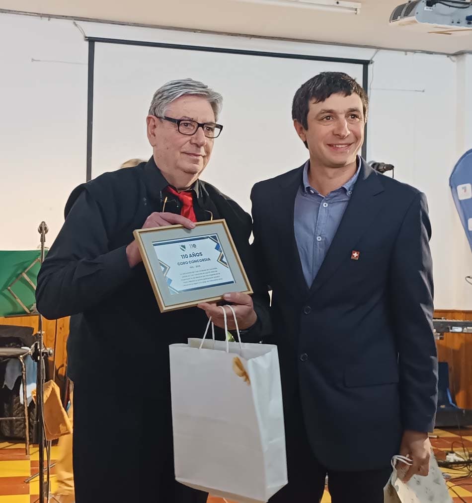Fiestas Suizas en Concordia: encuentros, alegría y homenaje al Coro Concordia por sus 110 años