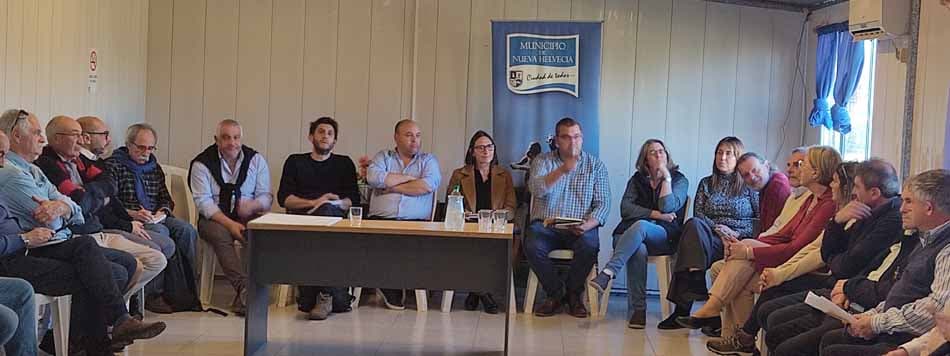 Municipios del Este de Colonia se reunieron con autoridades del MTOP para plantear prioridades locales