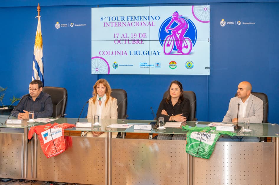 Colonia será sede del 17 al 19 de octubre del VIII Tour Femenino Internacional de Ciclismo