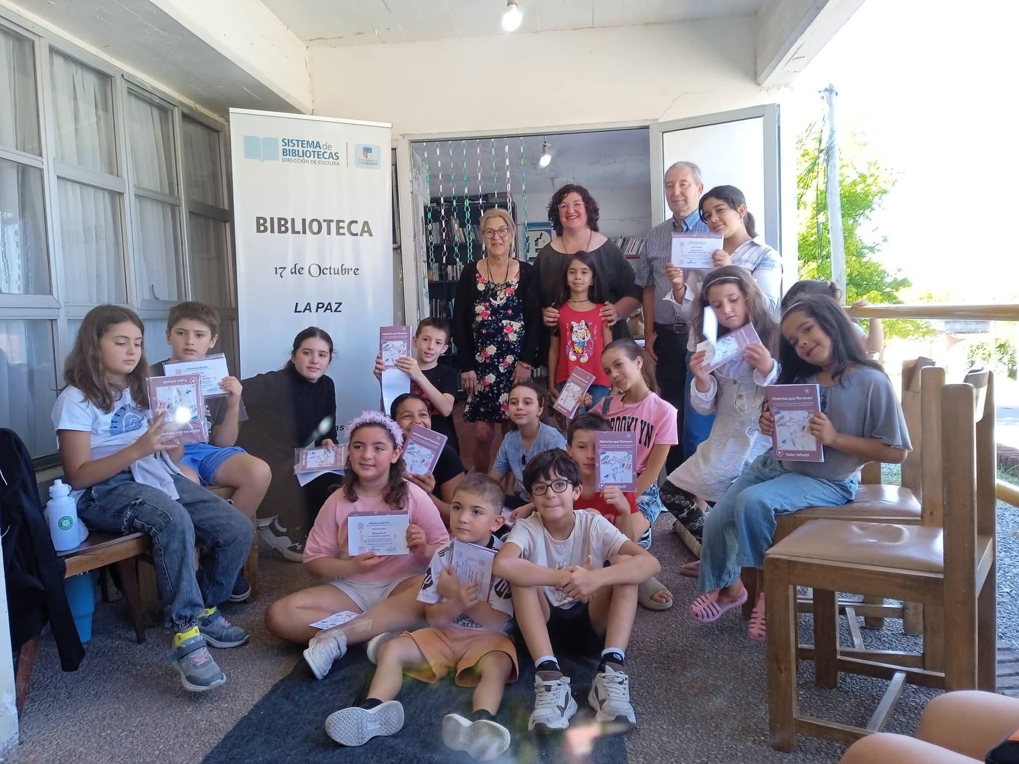 Exitosa culminación de taller "Historias que florecen"
