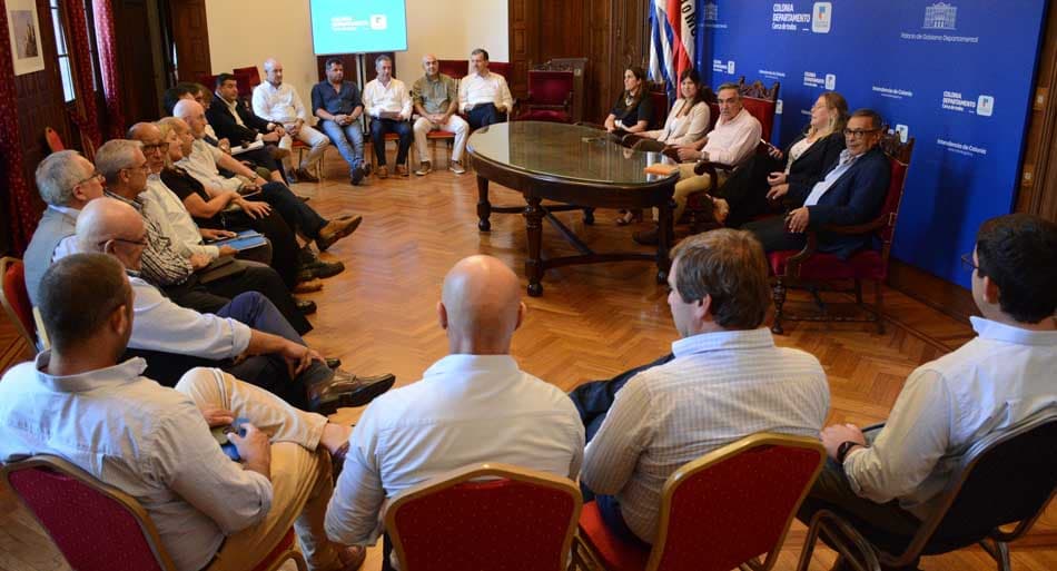 Intendencia de Colonia: reunión de Directores y un cambio