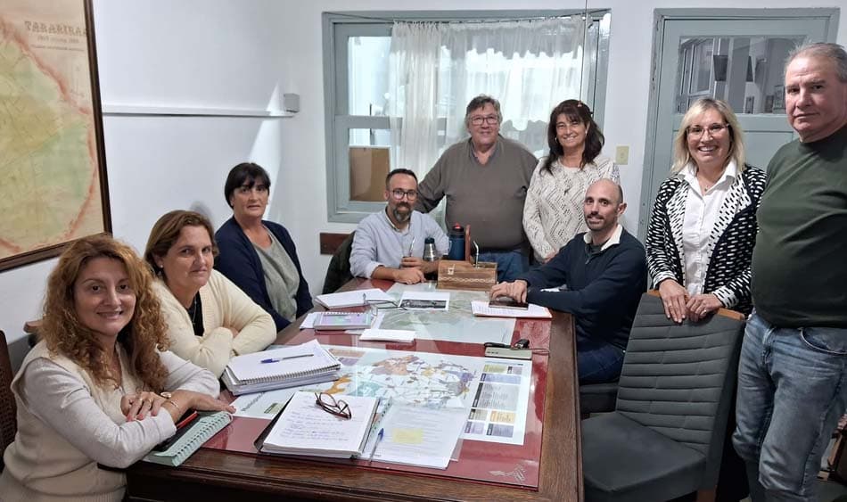 Edil Sarett participó de sesión del Municipio de Tarariras para impulsar la Escuela de Tránsito y Educación Vial