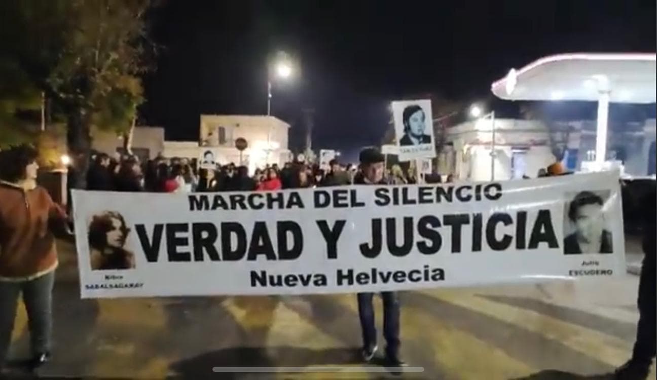 Nueva Helvecia realizará la Marcha del Silencio el 20 de mayo