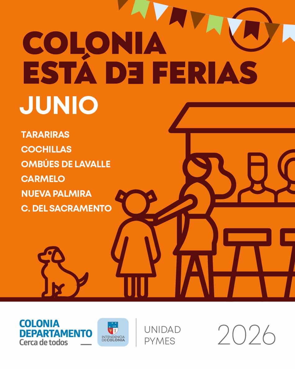 Colonia: Ferias de Emprendedores en el mes de Junio