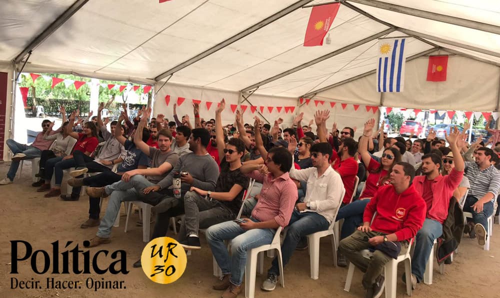 Juventud del Partido Colorado se reunió en Kiyú