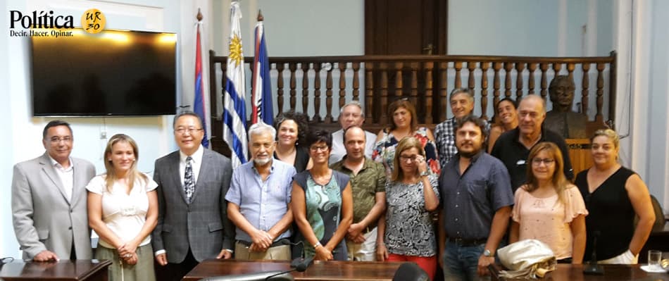 Activista y escritor chino en Junta de Colonia