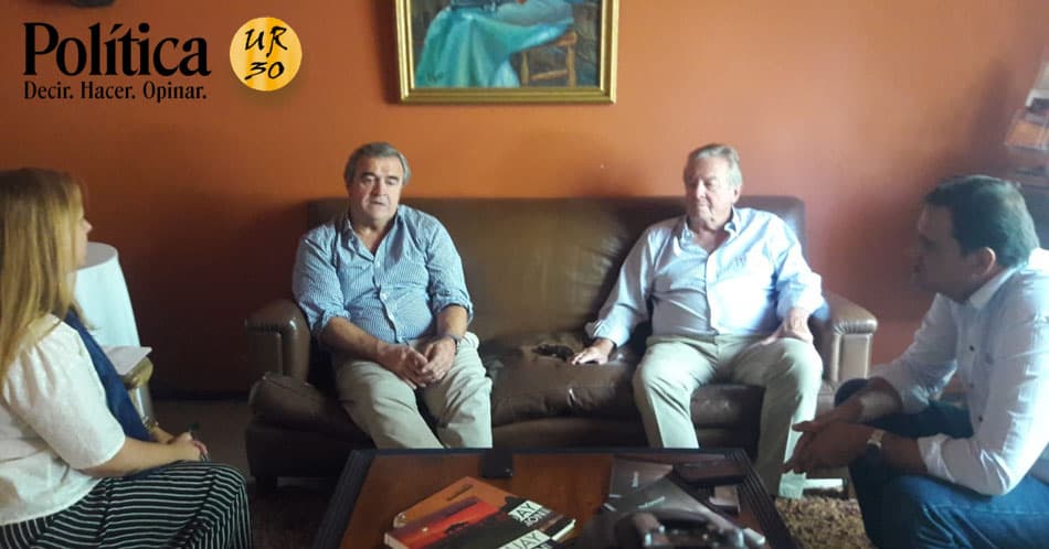 Larrañaga, Moreira y Martínez en diálogo con UR30