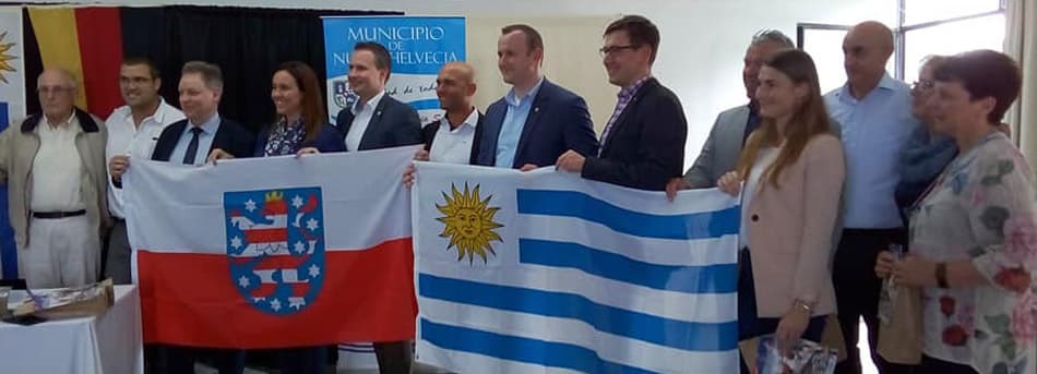 Parlamentarios y empresarios alemanes en Colonia