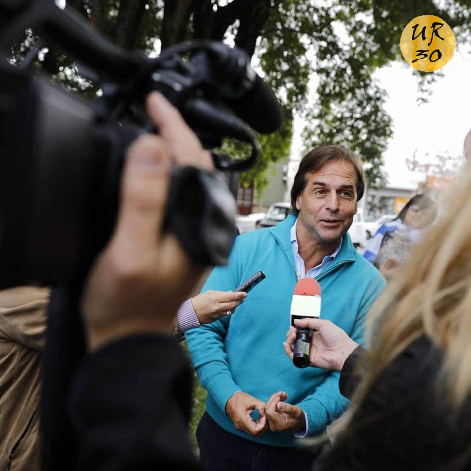 Lacalle Pou en Colonia: "tengo nombres de fórmula"