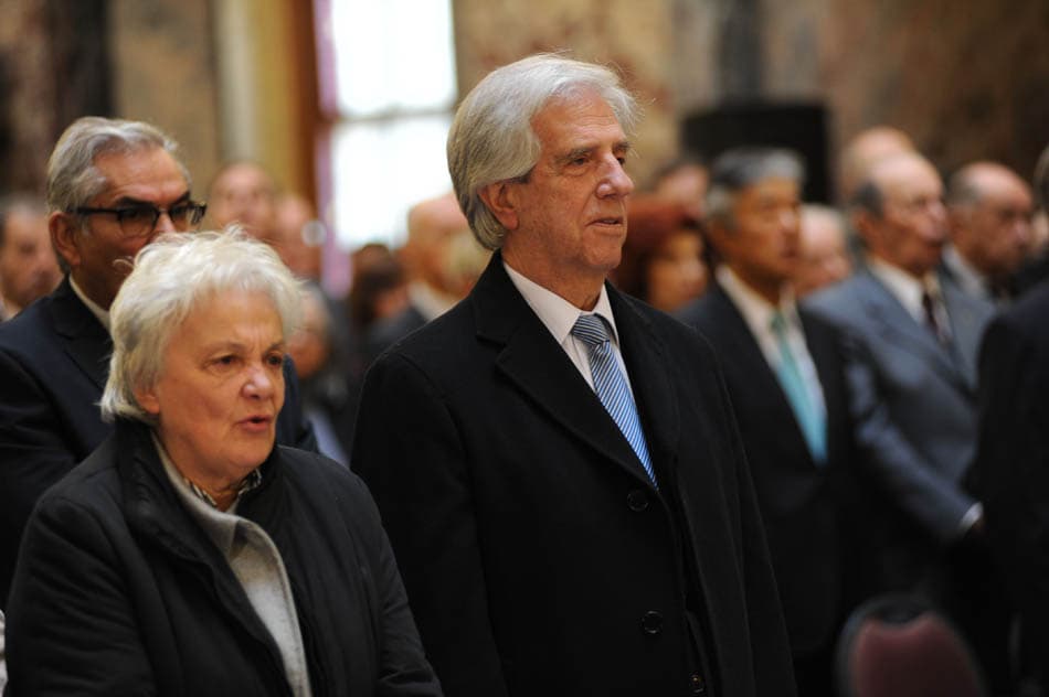 Acto del 18 con Tabaré en Palacio Legislativo
