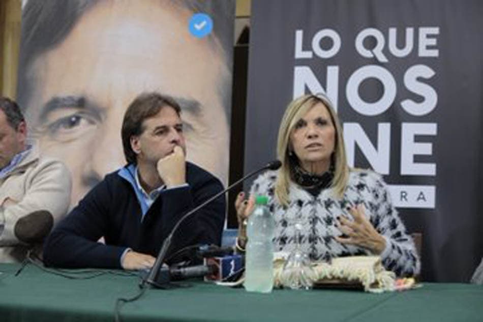 Lacalle Pou y Argimón en Colonia: "Propuestas concretas"