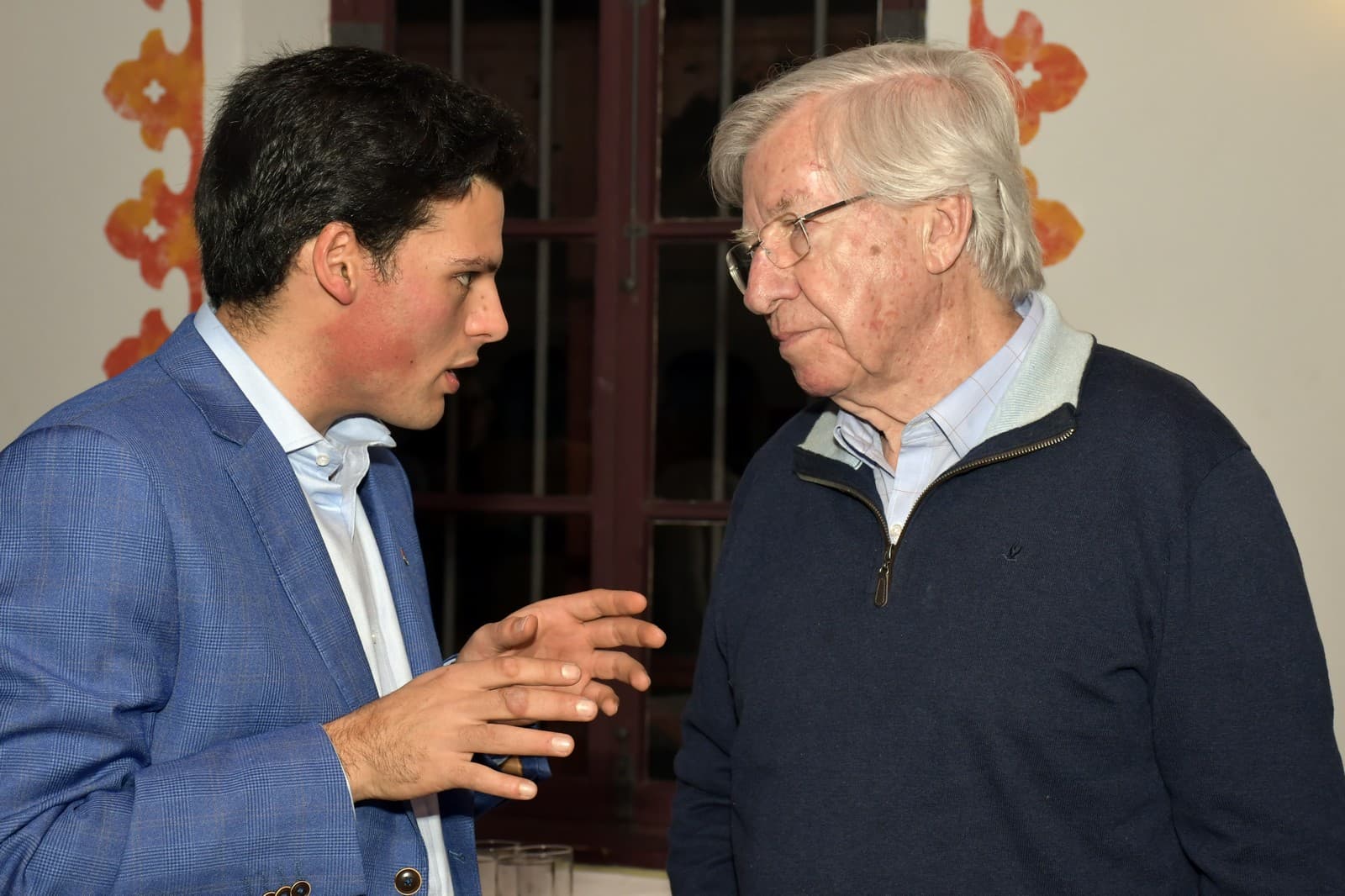 Astori estuvo en Nueva Helvecia, con J.M. Arenas