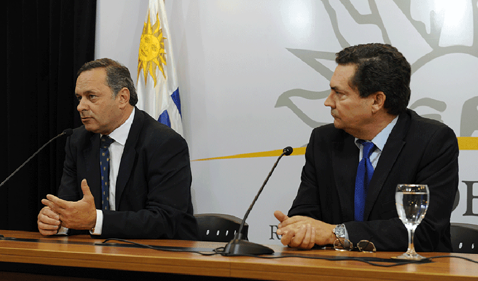 Delgado y Ferrés tras reuniones en Presidencia