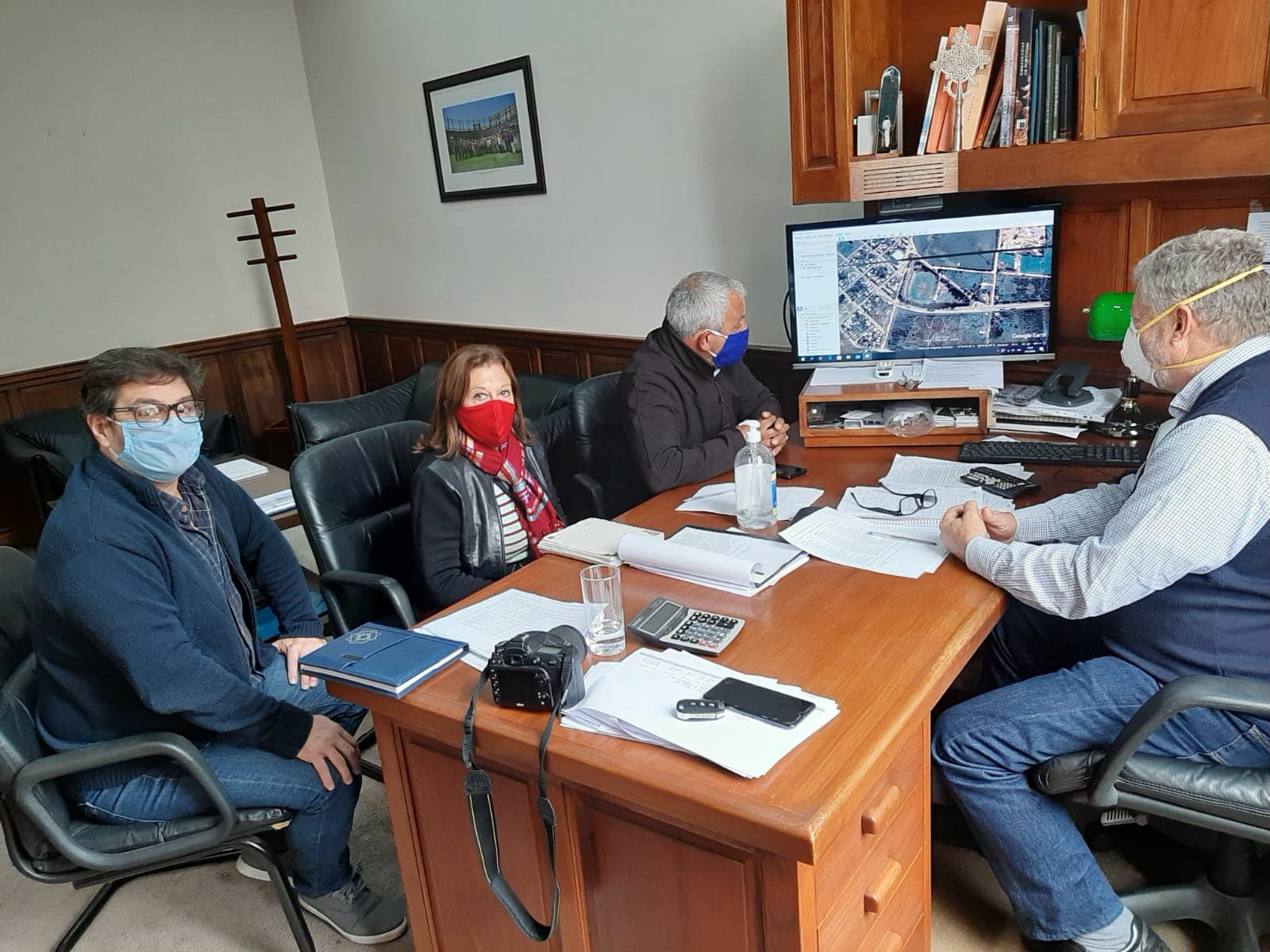 FA e Intendente en reunión de seguimiento de propuestas