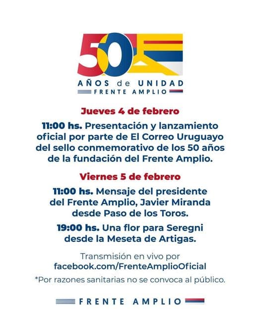 FA celebra 50 años con actividades online