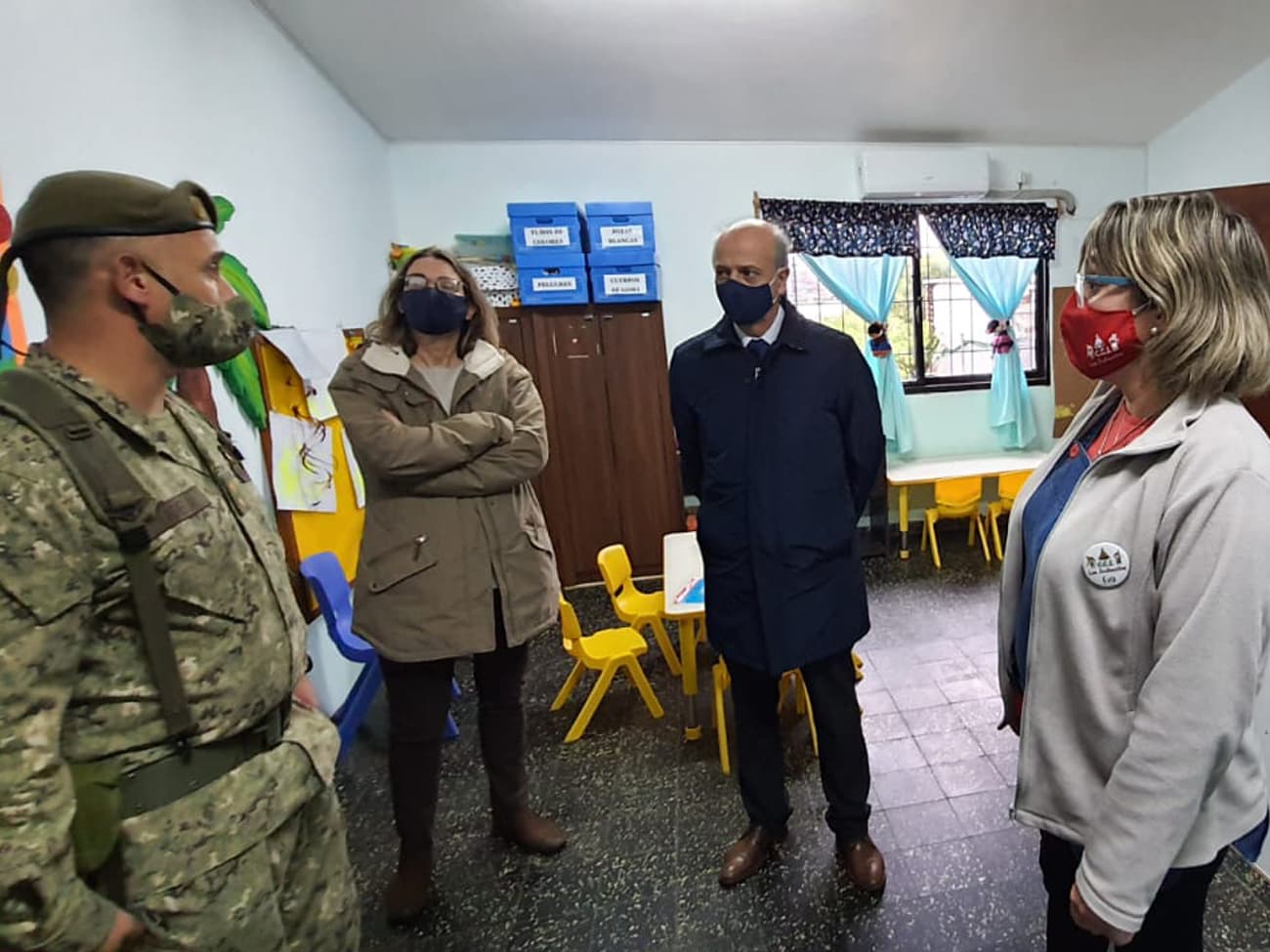 Ministro García en Colonia: visita y encuentros