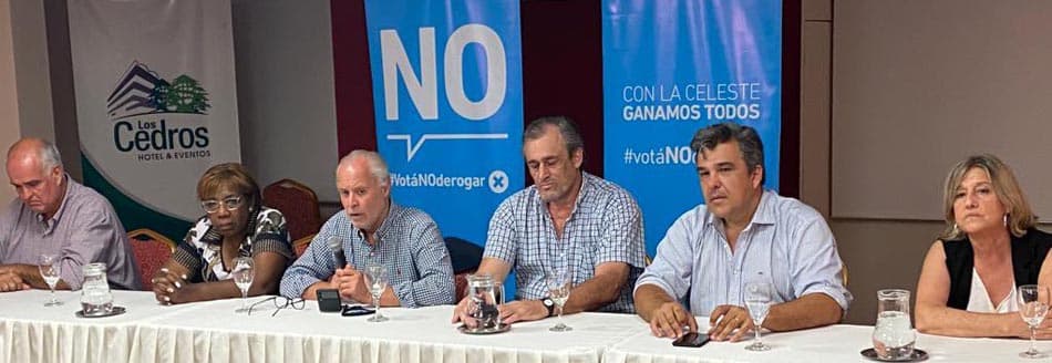 Nacionalistas por el NO: 15 Departamentos en febrero y continúan los encuentros