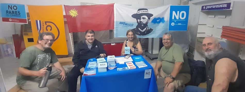 Penadés: "buscamos que Usted sea libre" votando el NO