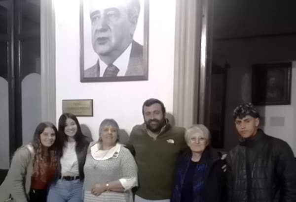 Delgado destacó la actividad de la Lista 21404 de Colonia