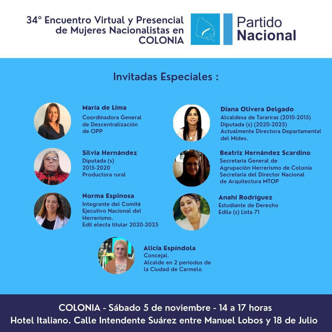 34° Encuentro Virtual y Presencial de Mujeres Nacionalistas