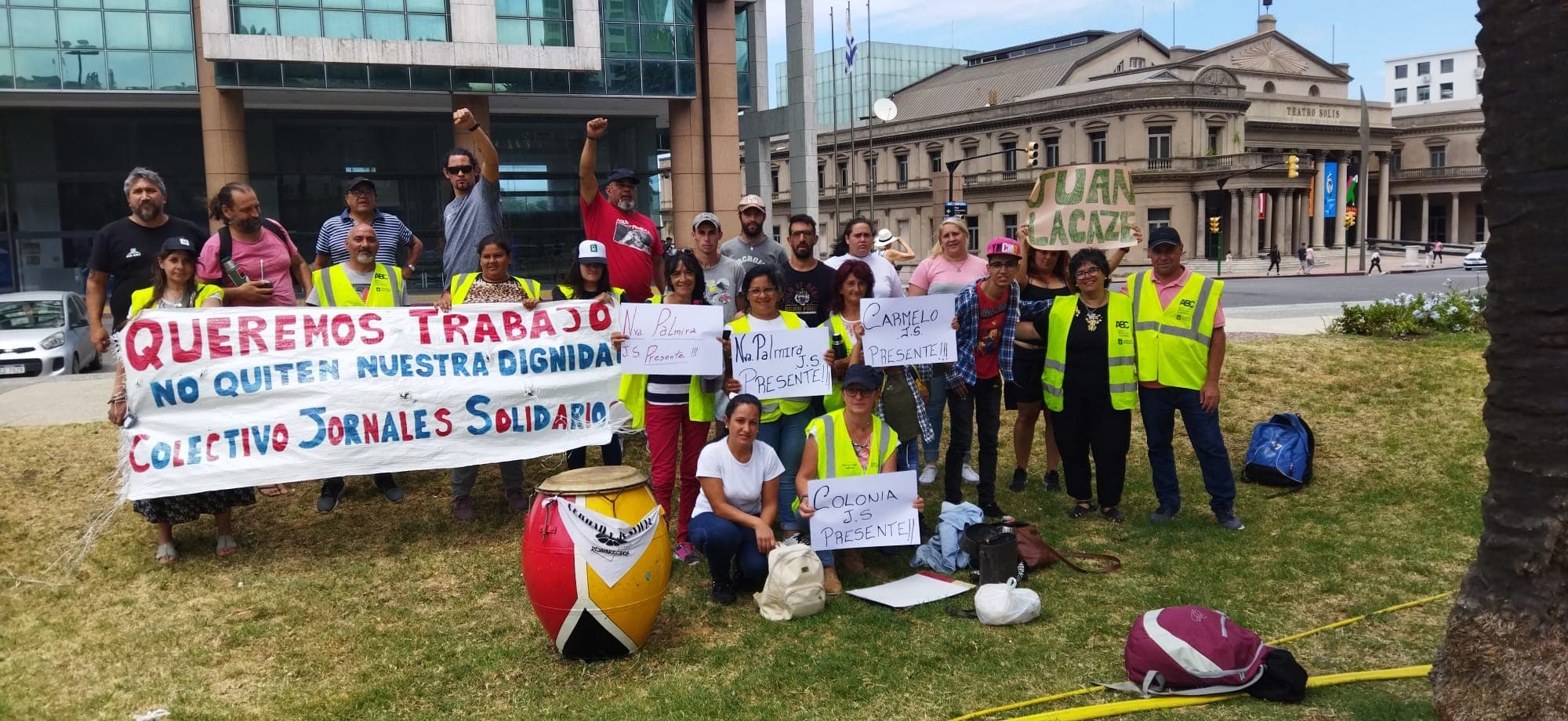 Jornales Solidarios: "salimos con un rotundo NO"