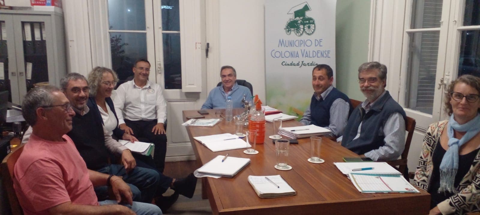 Concejo Municipal de Valdense recibió al Secretario General