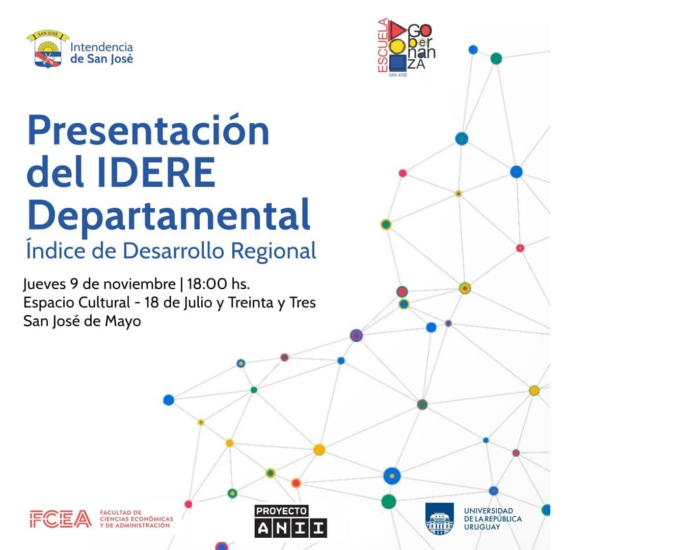 Presentación del índice de desarrollo regional y local de San José