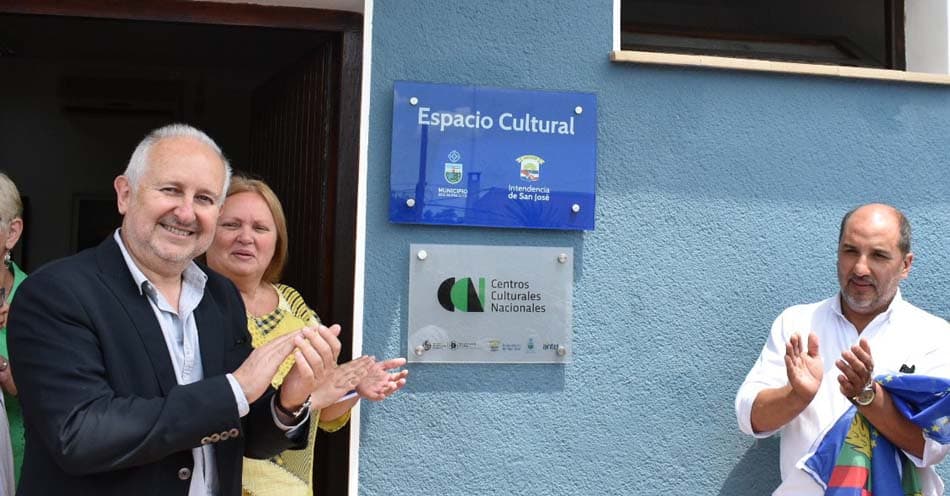 Se inauguró Espacio Cultural y Centro Cultural Nacional en Ecilda Paullier