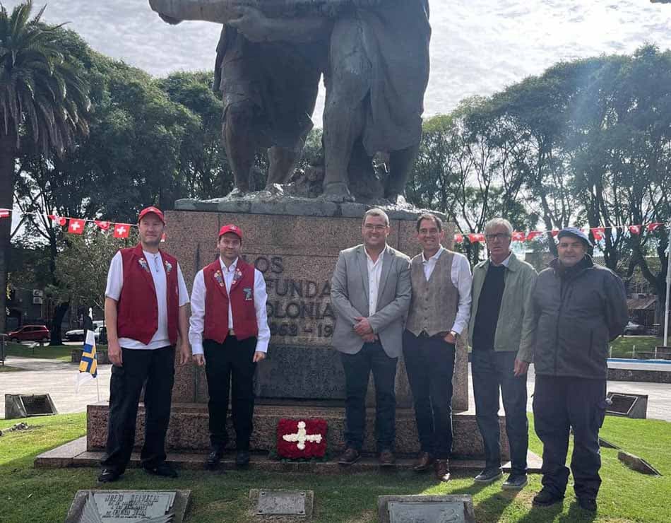 Colonia Suiza-Nueva Helvecia: Aniversario y homenaje