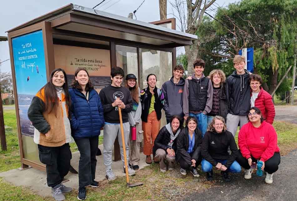Valdense: ACJ junto al Municipio en tareas comunitarias