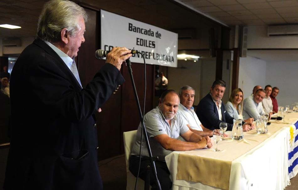 Delgado y Ripoll se reunieron con ediles de la coalición en Colonia