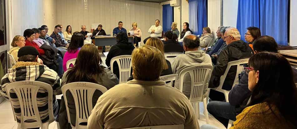 El Concejo Municipal de Nueva Helvecia sesionó junto a vecinos de Mugglin y Los Sapos