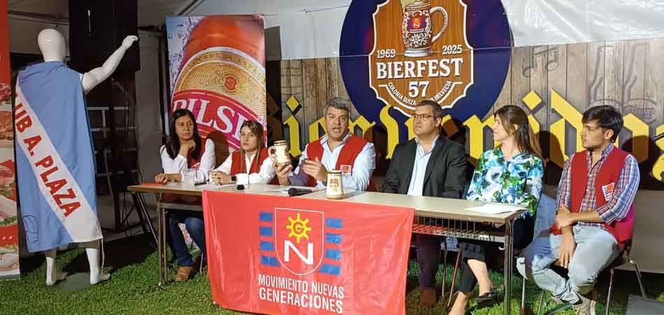 Se lanzó oficialmente la 57ª edición de la Bierfest en Colonia Suiza