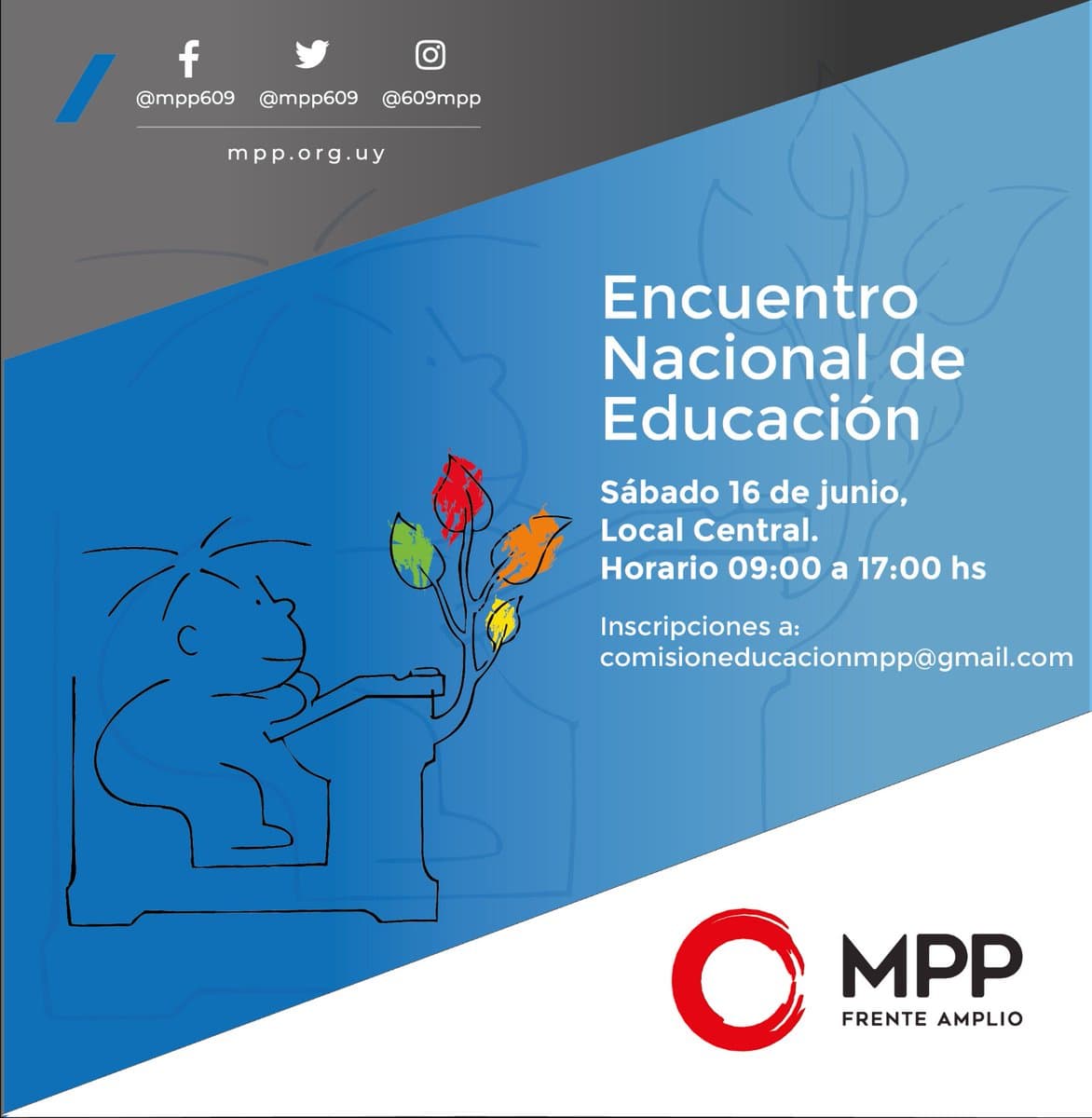 MPP realiza encuentro por educación