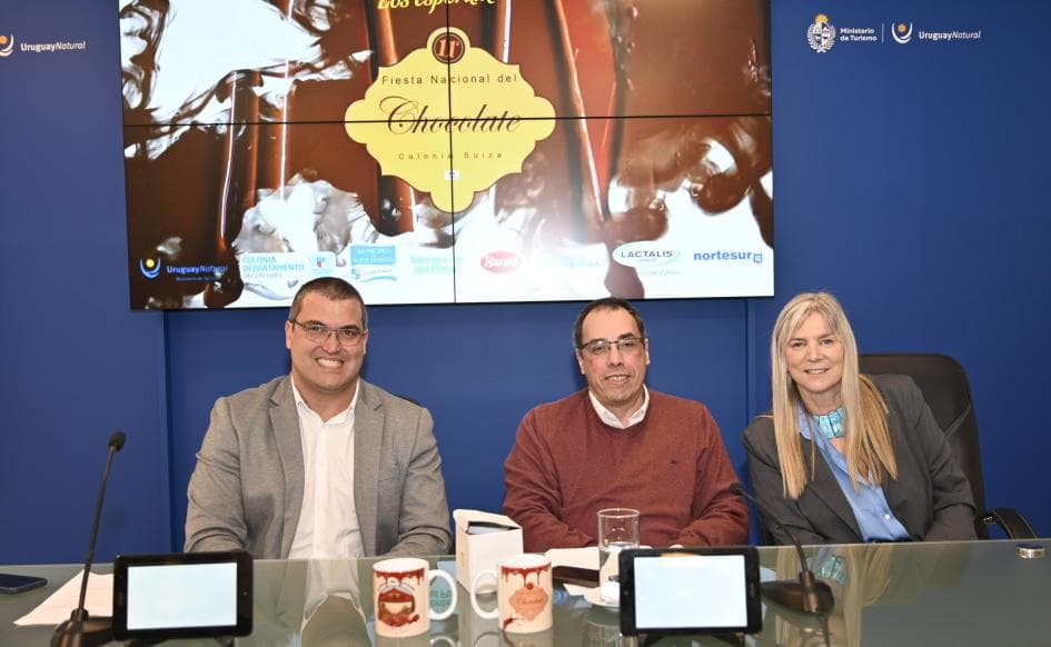 Se lanzó en Montevideo la 11ª Fiesta Nacional del Chocolate de Nueva Helvecia