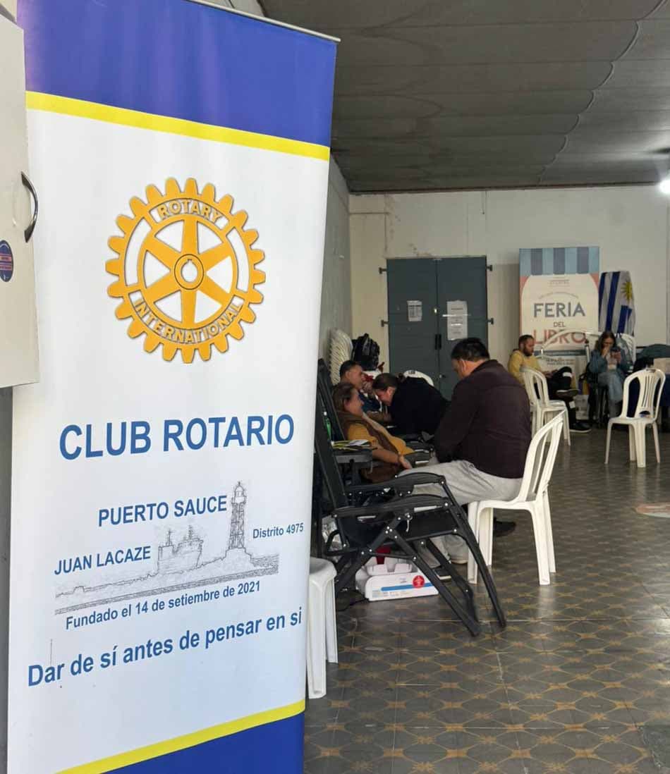 Éxito en la Jornada de Donación de Sangre del Rotary Puerto Sauce