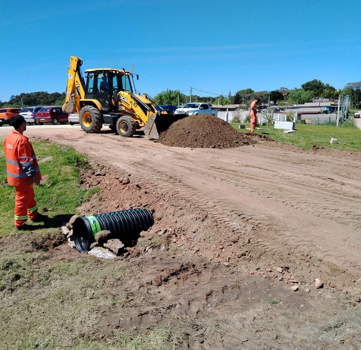 Intendencia inició obras de acceso en el Hospital de Colonia